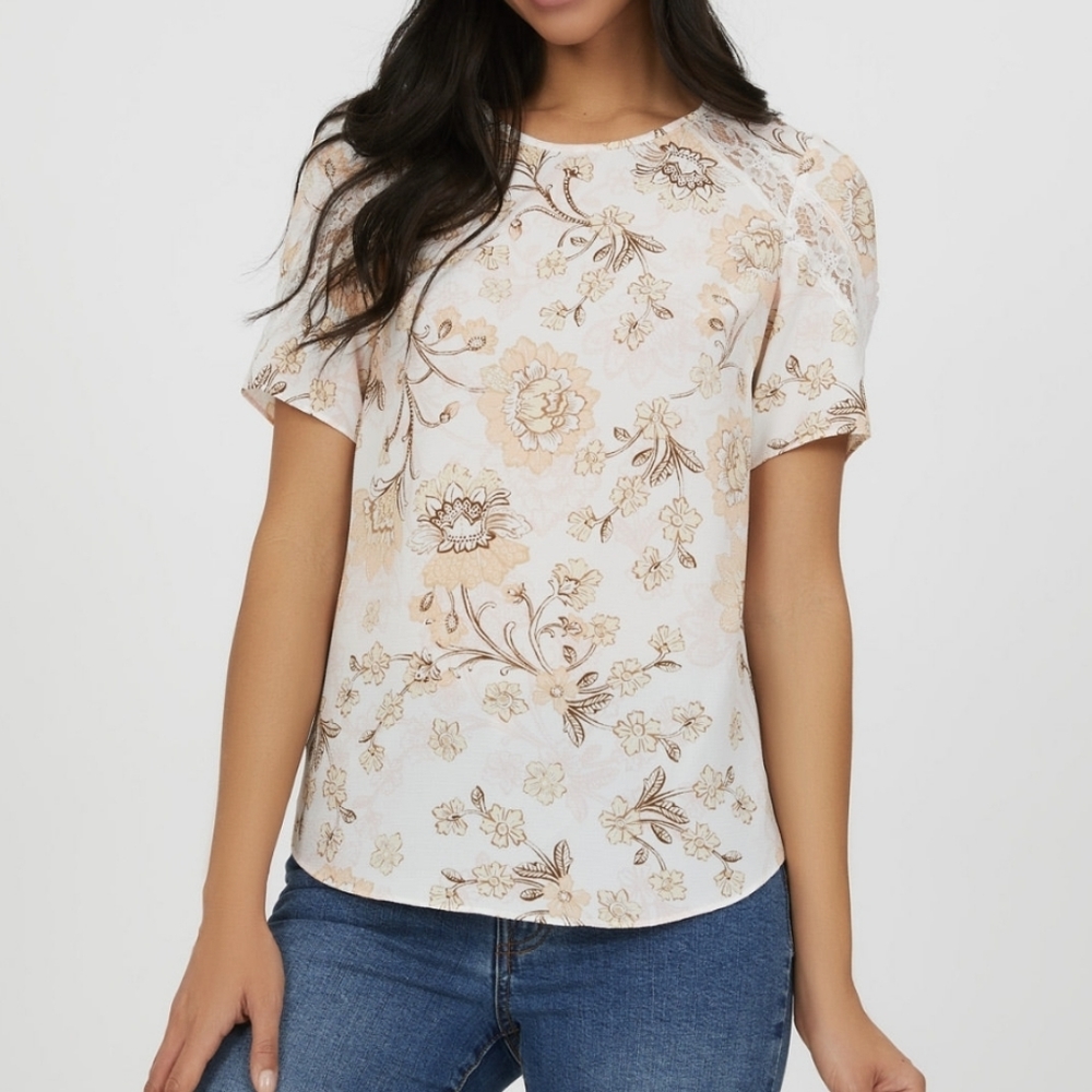 Suzy Shier Short Sleeve Top